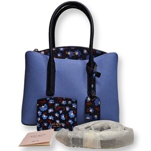 2PC ♠️ kate spade Margaux Party Floral M: Crossbody satchel set with dustbag! 💐